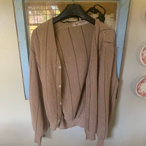 lemmermayer mens cardigan 100% alpaca